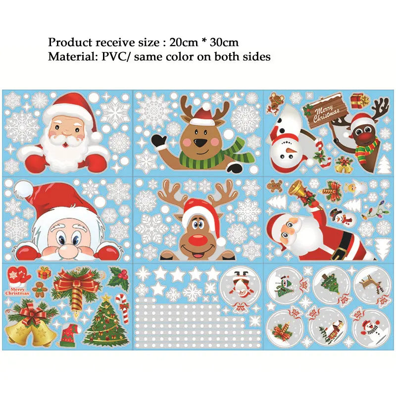 Christmas Fensterbilder Sticker