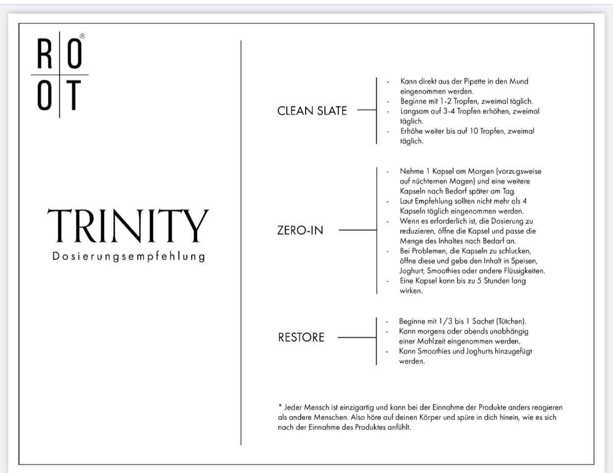 Root Trinity Pack