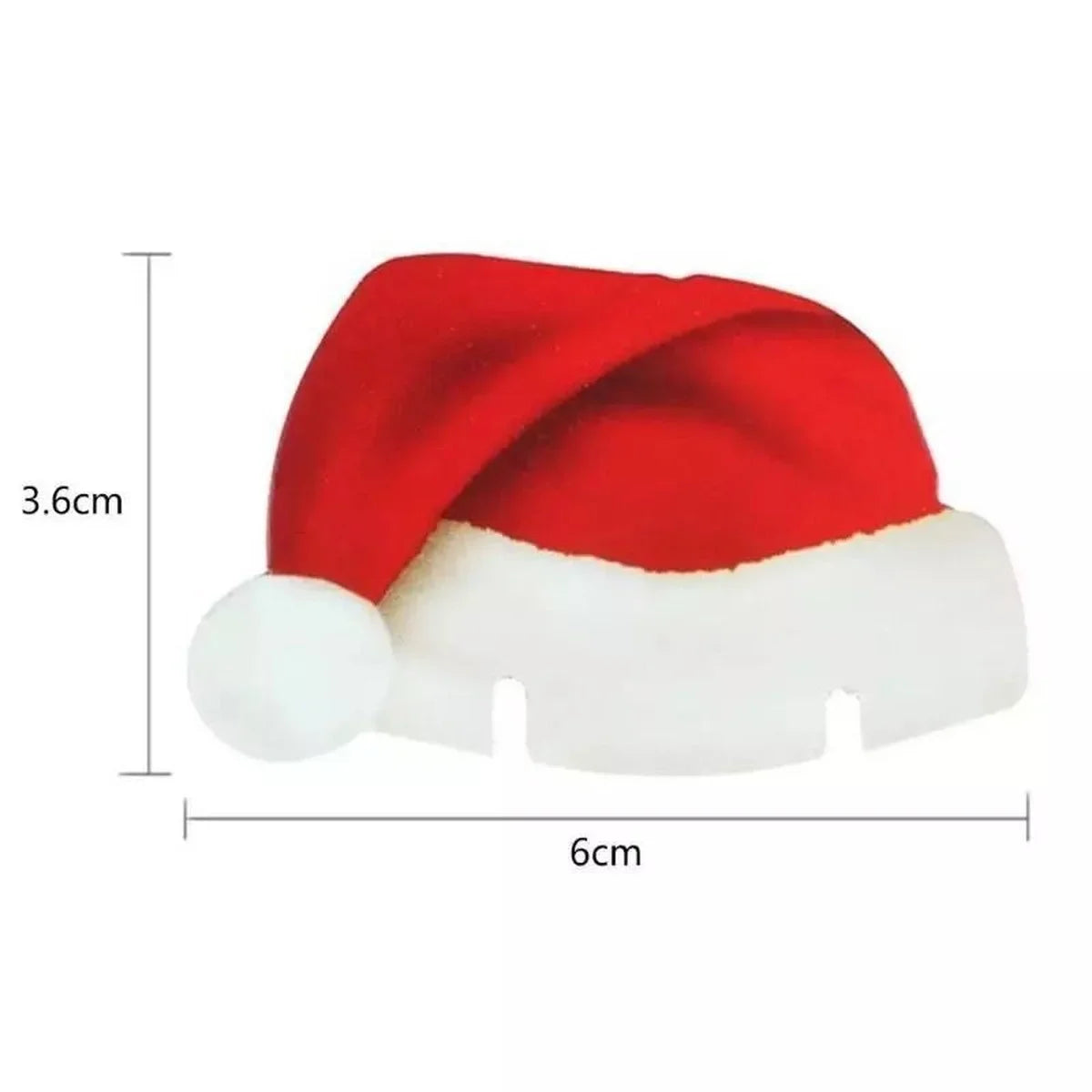 10 Stück Weinglass Dekoration  Santa Hut Glas Dekor Weihnachten Baum Schneemann Hause Dekoration Decor 2024 Neue Jahr zubehör