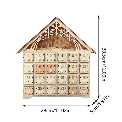 Adventskalender Holz