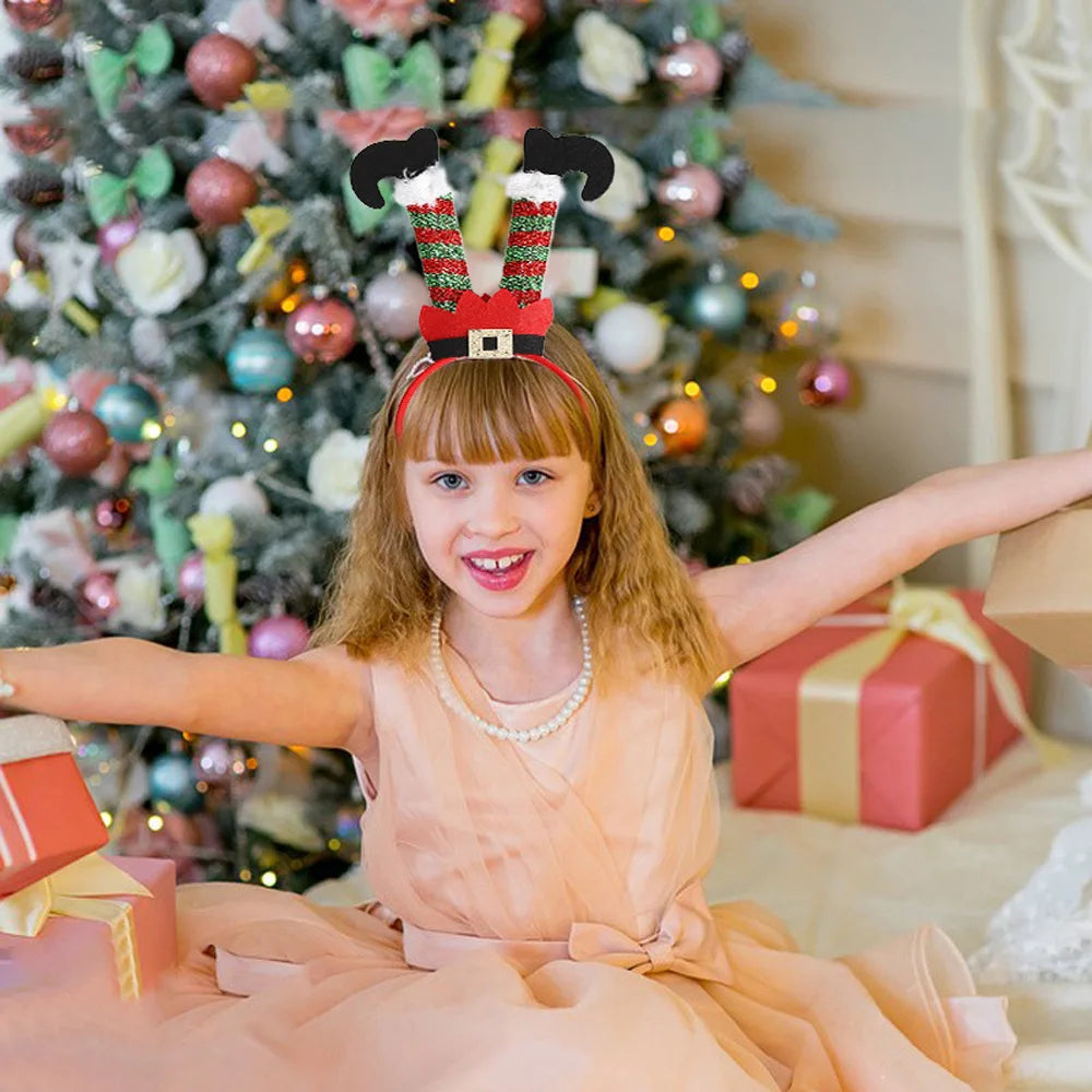 Weihnachtlicher Haarschmuck