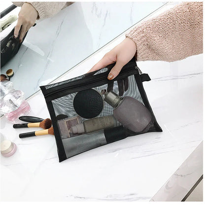 1PCS Make-Up Tasche Frauen transparent Kosmetik