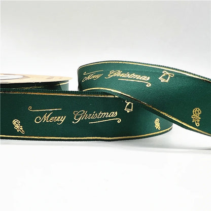 4,5 m / 25 mm Weihnachtsband (Geschenkband)