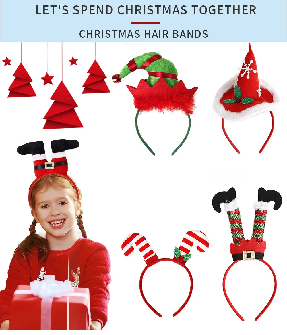 Weihnachtlicher Haarschmuck